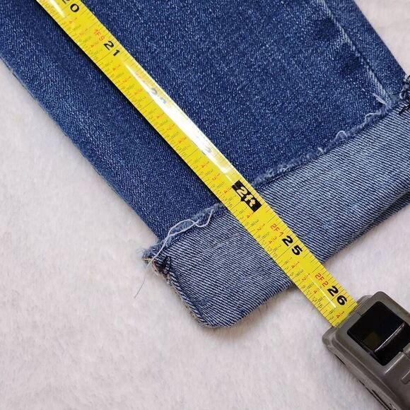 Lee Jeans Womens 6M Blue Heritage Regular Fit Skinny High Rise Stretch - Picture 4 of 16